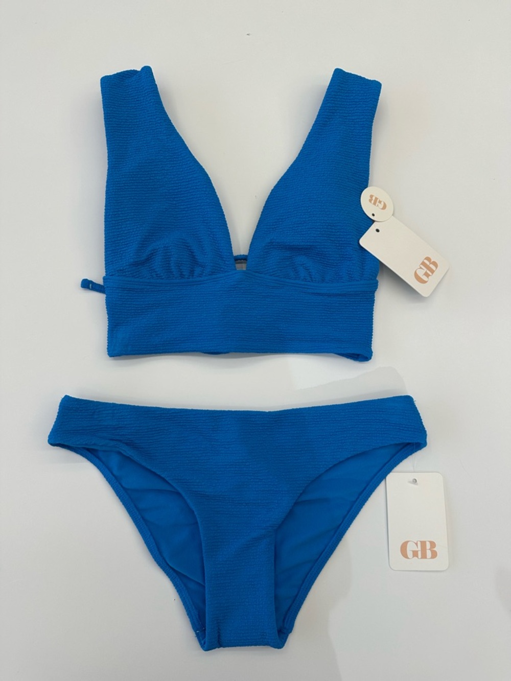 Dillards Blue Bikini Set